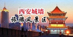 黄色视频户外扣逼中国陕西-西安城墙旅游风景区